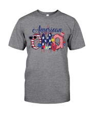 Patriotic Doodle 4th Of July American Oma Classic T-Shirt front