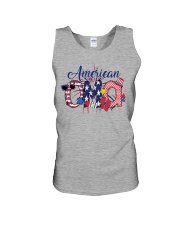 Patriotic Doodle 4th Of July American Oma Unisex Tank tile