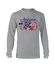 Patriotic Doodle 4th Of July American Oma Long Sleeve Tee tile