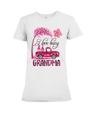I Love Being Grandma - Happy Premium Fit Ladies Tee tile