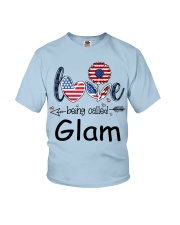 Love Being Called Glam Flag Youth T-Shirt tile