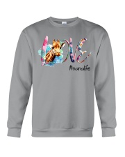 Love Giraffe Nana Crewneck Sweatshirt tile