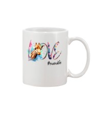 Love Giraffe Nana Mug tile