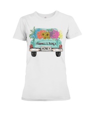 Happiness Is Being A Honey Truck Premium Fit Ladies Tee tile