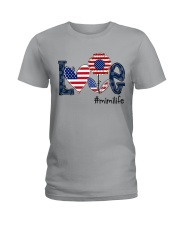 Love Mimi Life 4th Of July Ladies T-Shirt tile