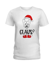 Corgi Claus Ladies T-Shirt tile