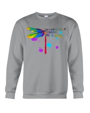 Dragonfly - Be A Nona Crewneck Sweatshirt tile