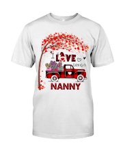 Valentine - I Love Being A Nanny Premium Fit Mens Tee tile