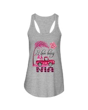 I Love Being Nia - Happy Ladies Flowy Tank tile