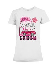 I Love Being Granna - Happy Premium Fit Ladies Tee tile