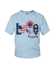Love Juju Life 4th Of July Youth T-Shirt tile
