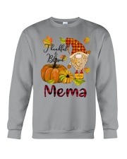 Thankful Blessed Mema Crewneck Sweatshirt tile