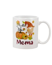 Thankful Blessed Mema Mug tile