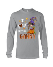 I Love Being Ganny-Pumpkin Art Long Sleeve Tee tile