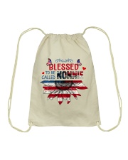 Blessed to be called Nonie 4th July Drawstring Bag tile