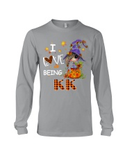 I Love Being Kk-Pumpkin Art Long Sleeve Tee tile
