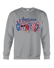 4th Of July Patriotic Doodle American Grandma Crewneck Sweatshirt tile