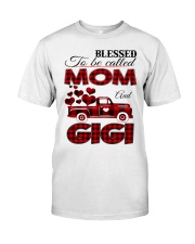 Blessed To Be Called Mom And GIGI Premium Fit Mens Tee tile