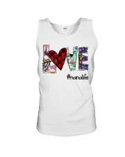 Love Heart - Nana Life Art Unisex Tank tile