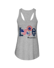 Love Mom Life 4th Of July Ladies Flowy Tank tile