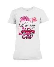 I Love Being Gap - Happy Premium Fit Ladies Tee tile