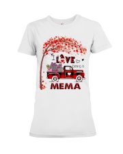 Valentine - I Love Being A Mema Premium Fit Ladies Tee tile