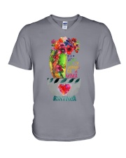 Be A Mima Cactus V-Neck T-Shirt tile