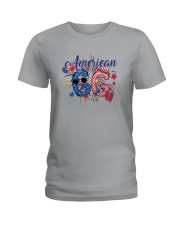 4th Of July Patriotic Doodle American GG Ladies T-Shirt tile