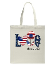Love Nina Life 4th Of July Tote Bag tile