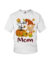 Thankful Blessed Mom Youth T-Shirt tile