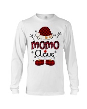 Momo Claus-Red Plaid Long Sleeve Tee tile
