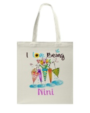 Umbrella - I Love Being Nini Tote Bag tile