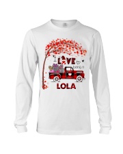 Valentine - I Love Being A Lola Long Sleeve Tee tile