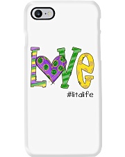 Love Litalife Mardi Gras Phone Case tile