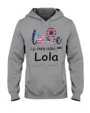 Love Being Called Lola Flag Hooded Sweatshirt tile