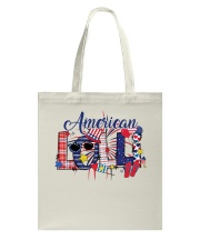Patriotic Doodle 4th Of July American Lolli Tote Bag tile