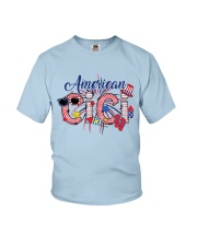 4th Of July Patriotic Doodle American Cici Youth T-Shirt tile