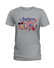 4th Of July Patriotic Doodle American Cici Ladies T-Shirt tile