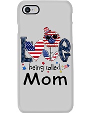 Love Being Called Mom Life 4th Of July Phone Case tile