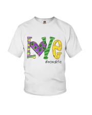 Love Nonalife Mardi Gras Youth T-Shirt tile