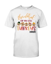 Thankful For My Little Turkeys Kklife Classic T-Shirt tile