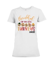 Thankful For My Little Turkeys Kklife Premium Fit Ladies Tee tile
