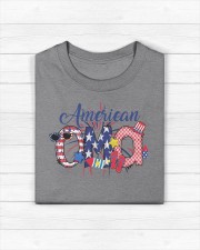 4th Of July Patriotic Doodle American Oma Classic T-Shirt custom-t-shirts-classic-lifestyle-front-343