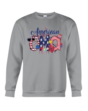 4th Of July Patriotic Doodle American Oma Crewneck Sweatshirt tile
