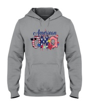 4th Of July Patriotic Doodle American Oma Hooded Sweatshirt tile