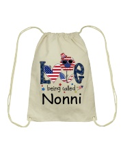 Love Being Called Nonni Life 4th Of July Drawstring Bag tile