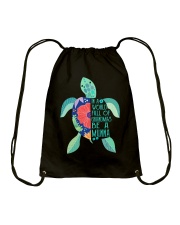 Turtle - Be A Munna Drawstring Bag tile