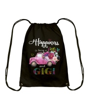 Happiness Is Being A Mom And Gigi Drawstring Bag tile