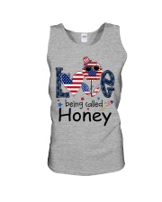Love Being Called Honey Life 4th Of July Unisex Tank tile