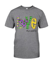 Love Gramlife Mardi Gras Classic T-Shirt front
